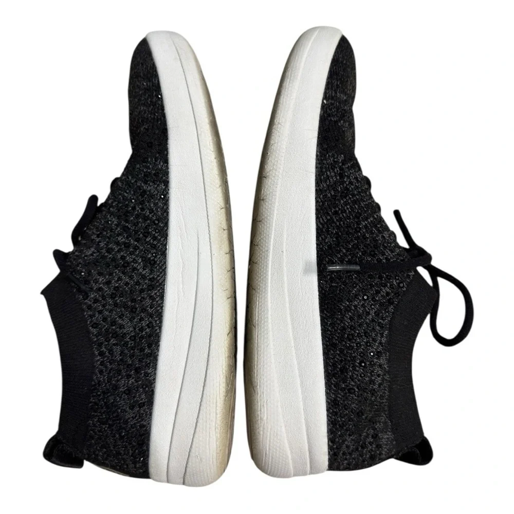 FitFlop Women’s F-Sporty Uberknit Crystal Sneakers - Black - Size 7 Comfort